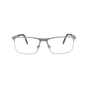 Maui Jim Square-Frame Stainless Steel Optical Frames Grey Mens